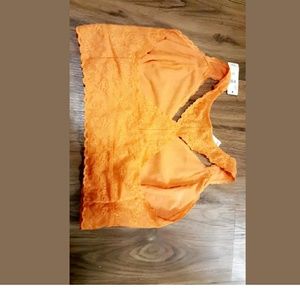 New Casique 14/16 orange bralet